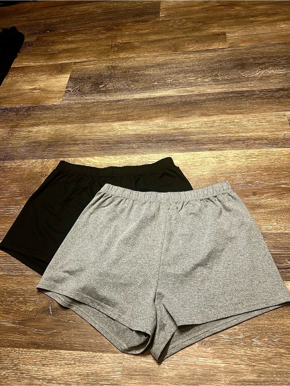SHEIN Gray & Black Basic Lounge Shorts Bundle Size 6